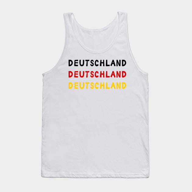 Deutschland Tank Top by yayor